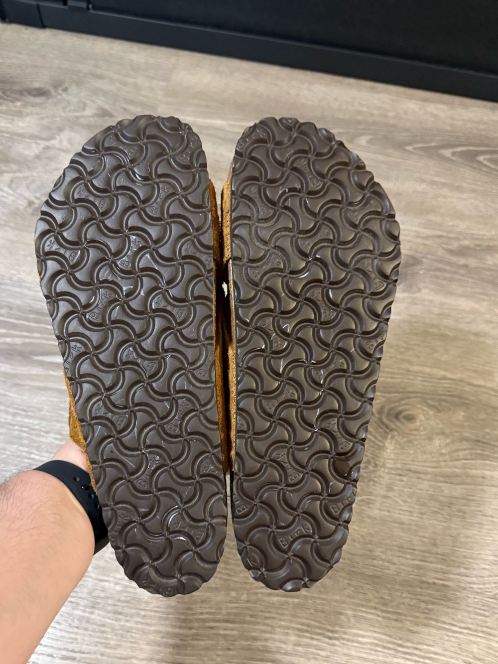 BIRKENSTOCK Lugano Soft Footbed sandals in mink NWOB - Picture 6 of 8